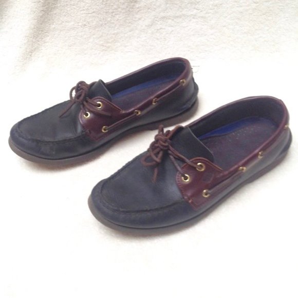 Sperry Brown Leather Lace up Boat Shoes Mens 10.5 Casual Comfort Summer Holiday - Picture 2 of 8